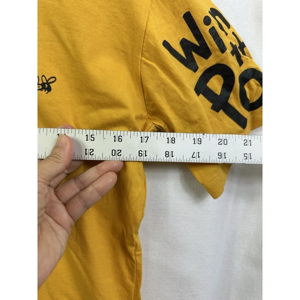 Winnie the Pooh Kids Shirt Yellow Hundred Acre Wood Eeyore‎ Graphic Tee Disney